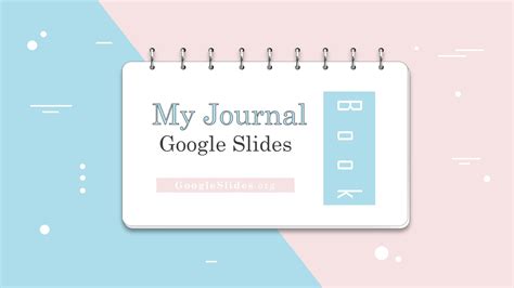 Diary Template Google Slides